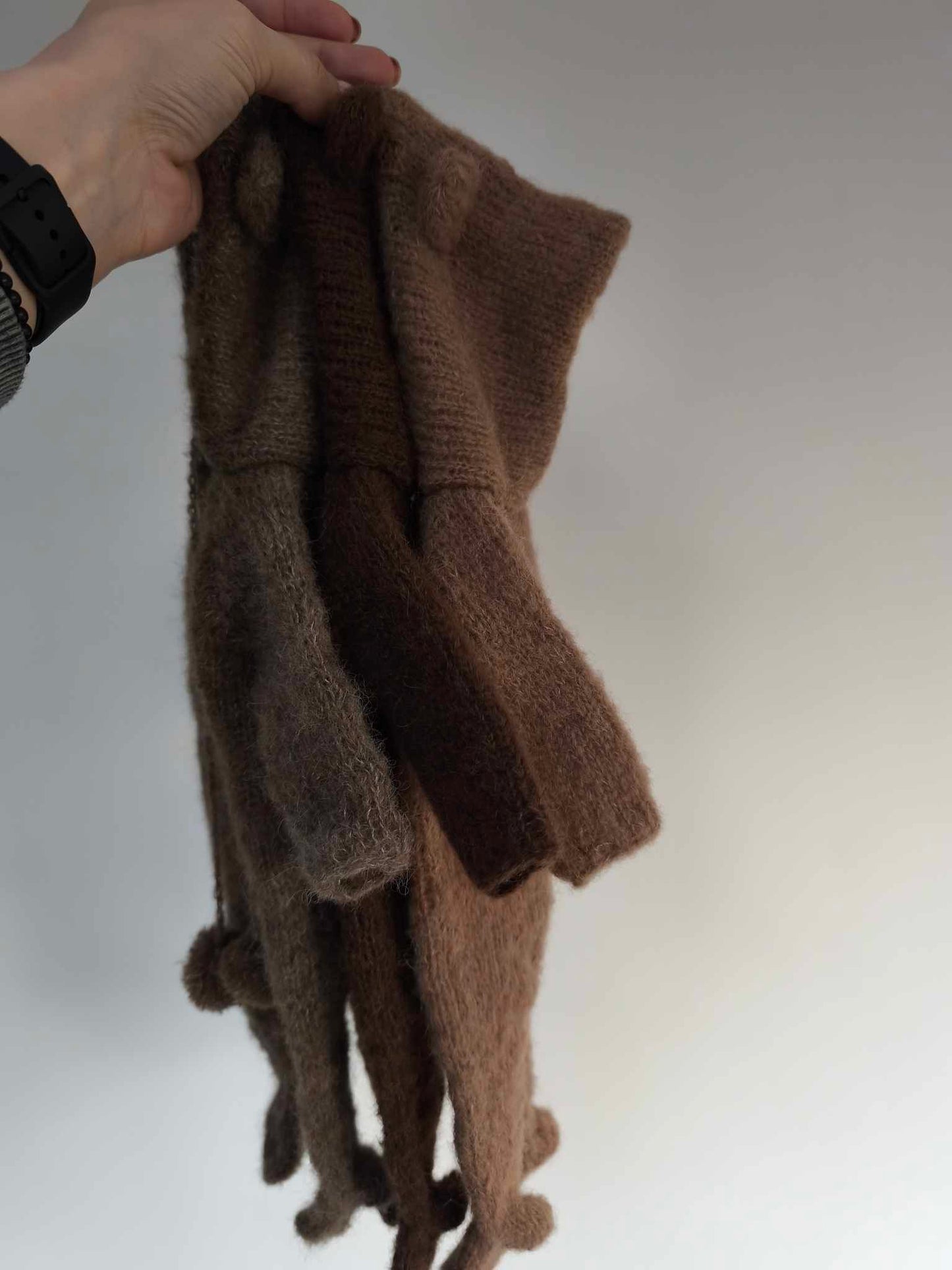 Newborn size, knitted bear outfit, neutral, girl, boy, Ready to send