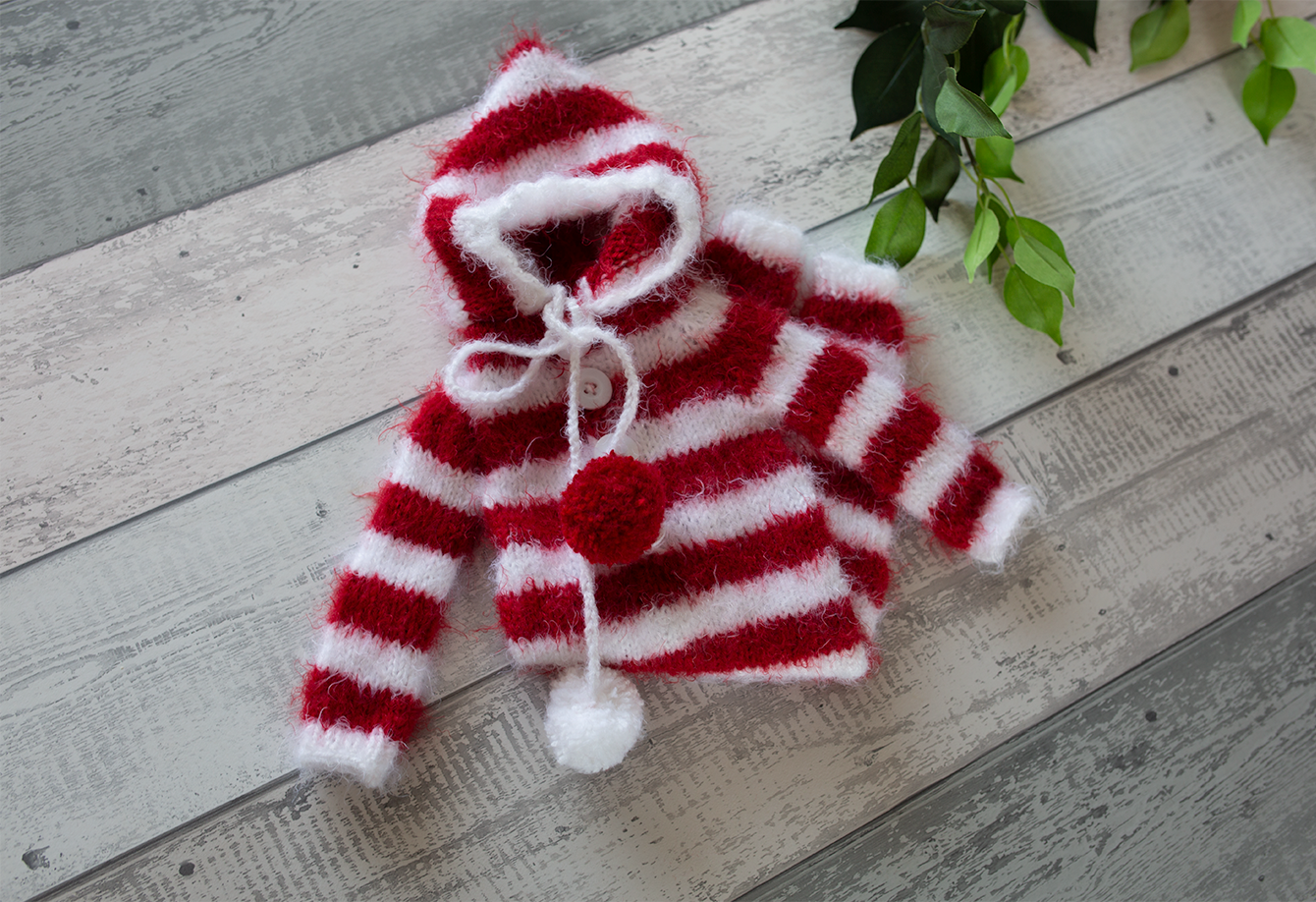 Christmas, Newborn baby girl/boy  pyjama, stripe outfit, PRE ORDER